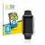 Front side of a product packaging with the brand logo BROTECT. Next to it is the device Huawei Band 7 shown with the correspon