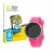 Front side of a product packaging with the brand logo BROTECT. Next to it is the device Kiddus Children's Learning Watch shown