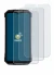 Image of the device Doogee S100 with a wide variety of screen protectors.