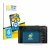 Front side of a product packaging with the brand logo BROTECT. Next to it is the device Panasonic Lumix DC-TZ202D shown with t