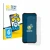 Front side of a product packaging with the brand logo BROTECT. Next to it is the device Doogee V20 Pro shown with the correspo