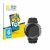 Front side of a product packaging with the brand logo BROTECT. Next to it is the device Huami Amazfit T-Rex Ultra shown with t