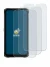 Image of the device Ulefone Armor 12S with a wide variety of screen protectors.