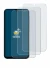 Image of the device Samsung Galaxy A15 with a wide variety of screen protectors.