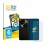 Front side of a product packaging with the brand logo BROTECT. Next to it is the device OnePlus Open (case-friendly) shown wit