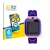 Front side of a product packaging with the brand logo BROTECT. Next to it is the device Bothergu Kids Smartwatch Q12 shown wit