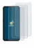 Image of the device Ulefone Armor 25T Pro with a wide variety of screen protectors.