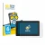 Front side of a product packaging with the brand logo BROTECT. Next to it is the device SmallHD Indie 5 shown with the corresp