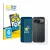 Front side of a product packaging with the brand logo BROTECT. Next to it is the device Google Pixel 9 (Front+Back) shown with