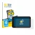 Front side of a product packaging with the brand logo BROTECT. Next to it is the device Atomos Shinobi 2 shown with the corres