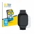 Front side of a product packaging with the brand logo BROTECT. Next to it is the device Xiaomi Redmi Watch 5 Active shown with