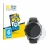 Front side of a product packaging with the brand logo BROTECT. Next to it is the device Garmin Fenix E shown with the correspo