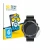 Front side of a product packaging with the brand logo BROTECT. Next to it is the device Mobvoi Ticwatch Atlas shown with the c