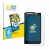 Front side of a product packaging with the brand logo BROTECT. Next to it is the device Hiby R4 shown with the corresponding s