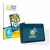 Front side of a product packaging with the brand logo BROTECT. Next to it is the device Carpuride W502BS 5" shown with the cor