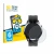 Front side of a product packaging with the brand logo BROTECT. Next to it is the device Tracer Smartwatch SM9 shown with the c