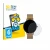 Front side of a product packaging with the brand logo BROTECT. Next to it is the device ZenWatch Venice Pro shown with the cor