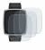 Image of the device Amazfit Active 2 (rectangular) with a wide variety of screen protectors.