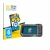 Front side of a product packaging with the brand logo BROTECT. Next to it is the device Teslong NTS500 shown with the correspo