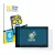 Front side of a product packaging with the brand logo BROTECT. Next to it is the device Waveshare 4.3" shown with the correspo