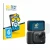 Front side of a product packaging with the brand logo BROTECT. Next to it is the device Insta360 Go Ultra shown with the corre