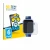 Front side of a product packaging with the brand logo BROTECT. Next to it is the device JoJoego 4G Smartwatch kids shown with 