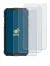 Image of the device Ulefone 29 pro with a wide variety of screen protectors.