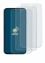 Image of the device Honor X6c with a wide variety of screen protectors.