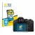 Front side of a product packaging with the brand logo BROTECT. Next to it is the device Canon EOS R6 Mark III shown with the c