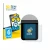 Front side of a product packaging with the brand logo BROTECT. Next to it is the device KitchenBoss G330 shown with the corres