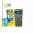 Front side of a product packaging with the brand logo BROTECT. Next to it is the device Fluke 115 shown with the corresponding