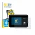 Front side of a product packaging with the brand logo BROTECT. Next to it is the device SkyRC MC5000 shown with the correspond