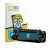 Front side of a product packaging with the brand logo BROTECT. Next to it is the device Yaesu FTM-310 shown with the correspon