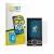 Front side of a product packaging with the brand logo BROTECT. Next to it is the device QuivyLivy Speedometer shown with the c
