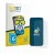 Front side of a product packaging with the brand logo BROTECT. Next to it is the device Honor 600 shown with the corresponding