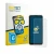 Front side of a product packaging with the brand logo BROTECT. Next to it is the device Ulefone RugOne Xever 8 shown with the 
