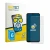 Front side of a product packaging with the brand logo BROTECT. Next to it is the device Oscal Flat 3C shown with the correspon