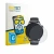Front side of a product packaging with the brand logo BROTECT. Next to it is the device Xiaomi Watch S5 shown with the corresp