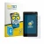 Front side of a product packaging with the brand logo BROTECT. Next to it is the device Surfans F35 shown with the correspondi