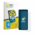 Front side of a product packaging with the brand logo BROTECT. Next to it is the device Lava Bold N2 shown with the correspond