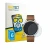 Front side of a product packaging with the brand logo BROTECT. Next to it is the device Honor Watch 6 shown with the correspon