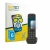 Front side of a product packaging with the brand logo BROTECT. Next to it is the device Gigaset C575A shown with the correspon