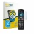 Front side of a product packaging with the brand logo BROTECT. Next to it is the device Panasonic KX-TGU130 shown with the cor