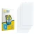 Front side of a product packaging with the brand logo BROTECT. Next to it is the corresponding screen protector.