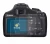 Image of the device Canon EOS 1100D with a wide variety of screen protectors.