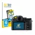 Front side of a product packaging with the brand logo BROTECT. Next to it is the device Fujifilm X-T1 shown with the correspon