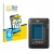 Front side of a product packaging with the brand logo BROTECT. Next to it is the device Fujifilm Instax Mini LiPlay shown with