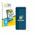 Front side of a product packaging with the brand logo BROTECT. Next to it is the device Samsung Galaxy A51 shown with the corr