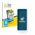 Front side of a product packaging with the brand logo BROTECT. Next to it is the device OnePlus 8T shown with the correspondin