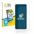 Front side of a product packaging with the brand logo BROTECT. Next to it is the device Samsung Galaxy A52 shown with the corr